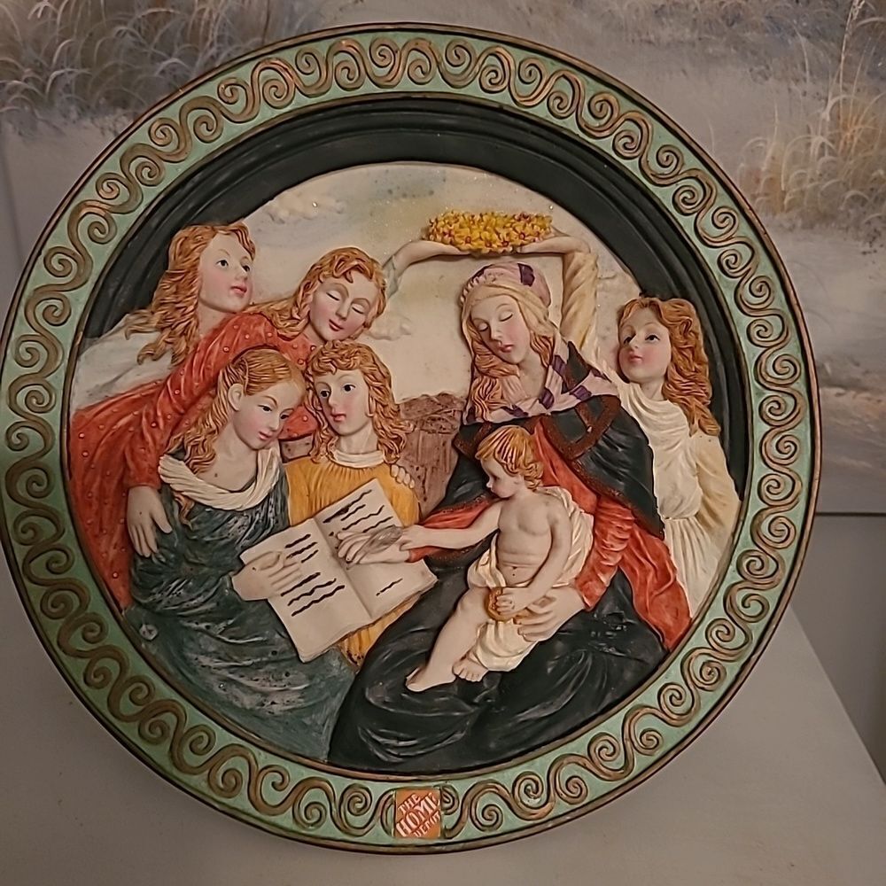 Home Depot Angels 3D Plate